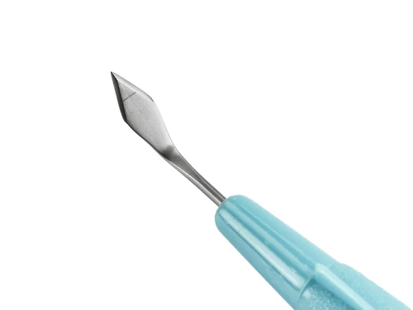 Angewinkelte Phakolanze Slit-Style, Schliff oben