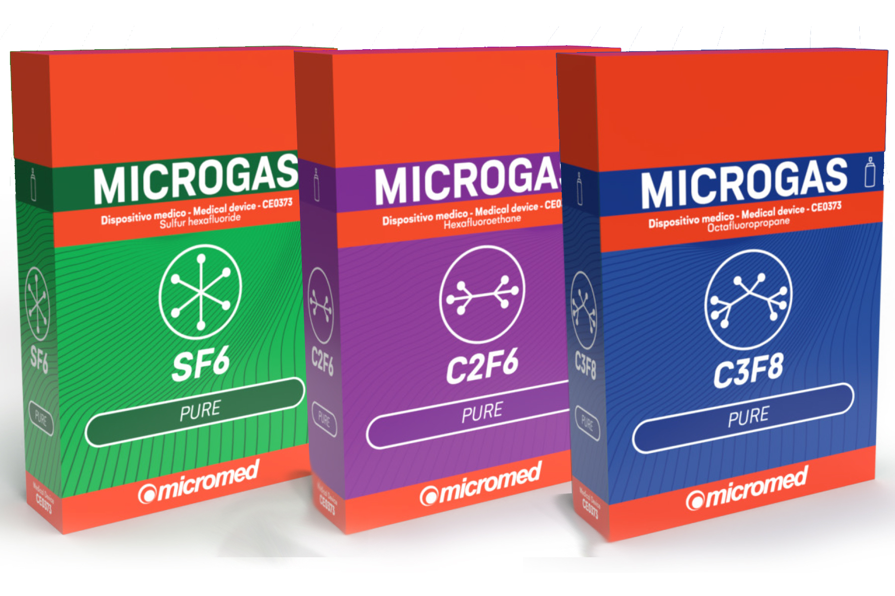 Ophthalmologische Gase - Microgas