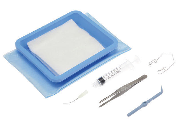 Komplettes Sub Tenon Set mit Bindehautsonde Komplettes Sub Tenon Set mit Bindehautsonde