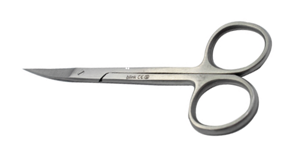 Irisschere gebogen Irisschere gebogen