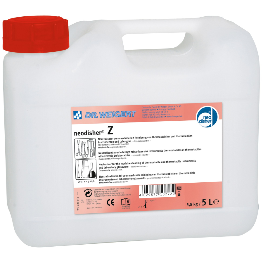 neodisher® Z Neutralisationsmittel - 5 Liter - Kanister