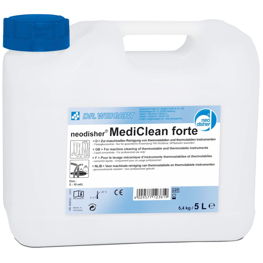 Mediclean forte Universalreiniger - 5 Liter - Kanister Mediclean forte Universalreiniger - 5 Liter - Kanister